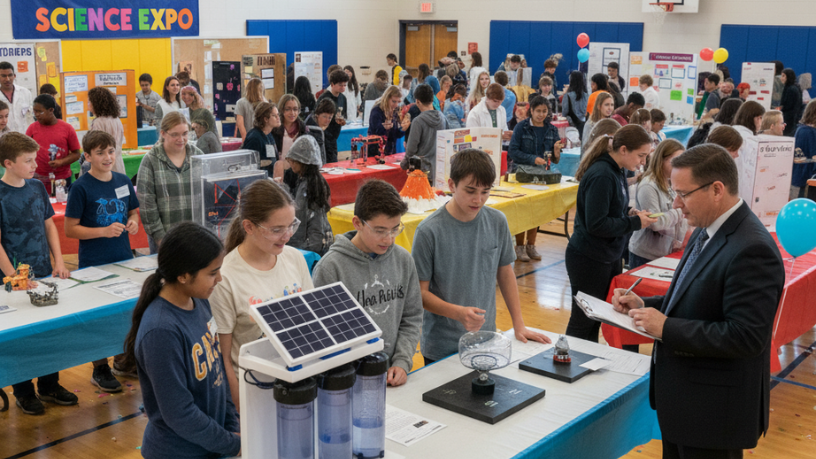 Sérgio Bento De Araújo aponta que uma avaliação clara e orientada por rubricas fortalece o aprendizado nas feiras escolares.